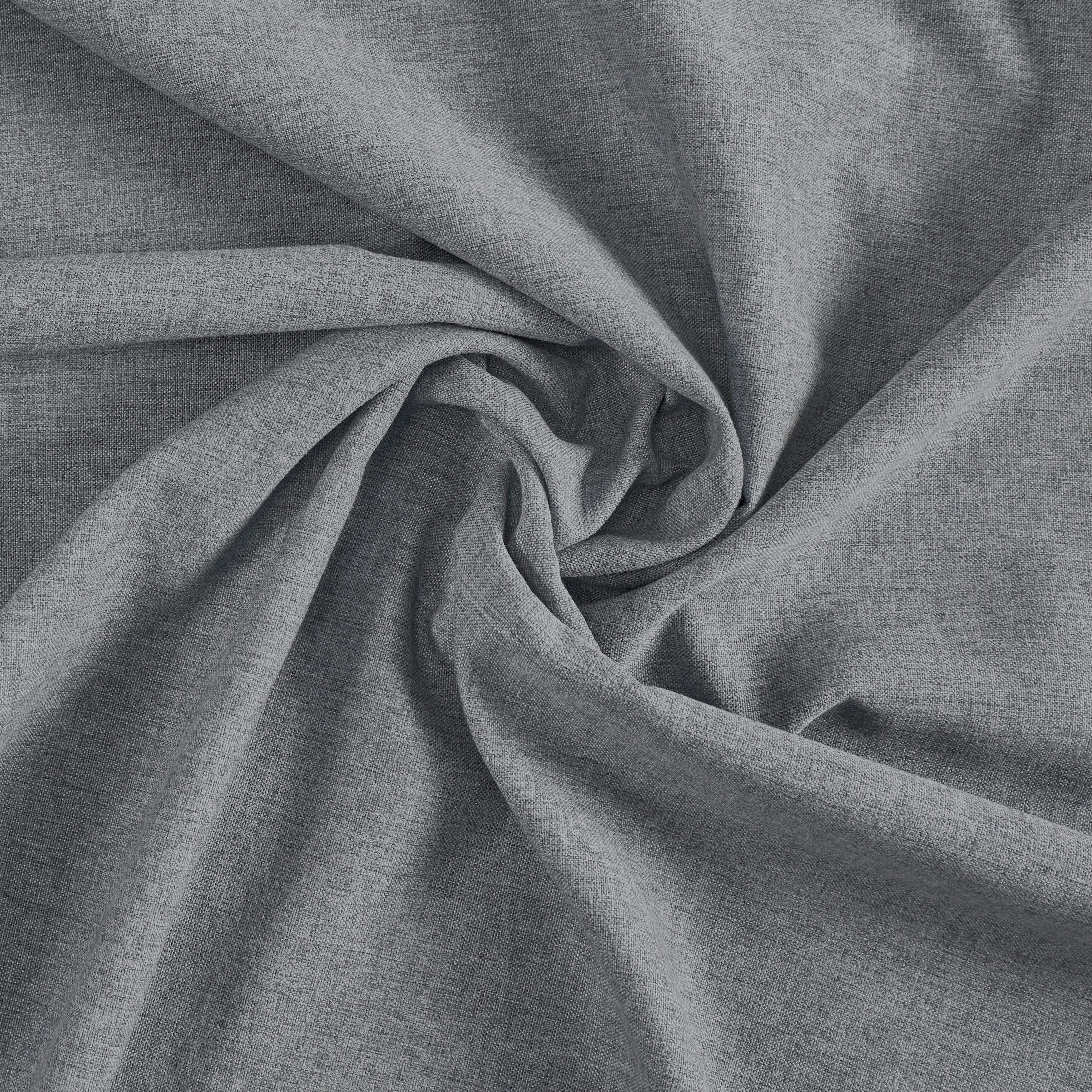 Končana Zavesa Ulrich - siva, tekstil (135/245cm) - Modern Living
