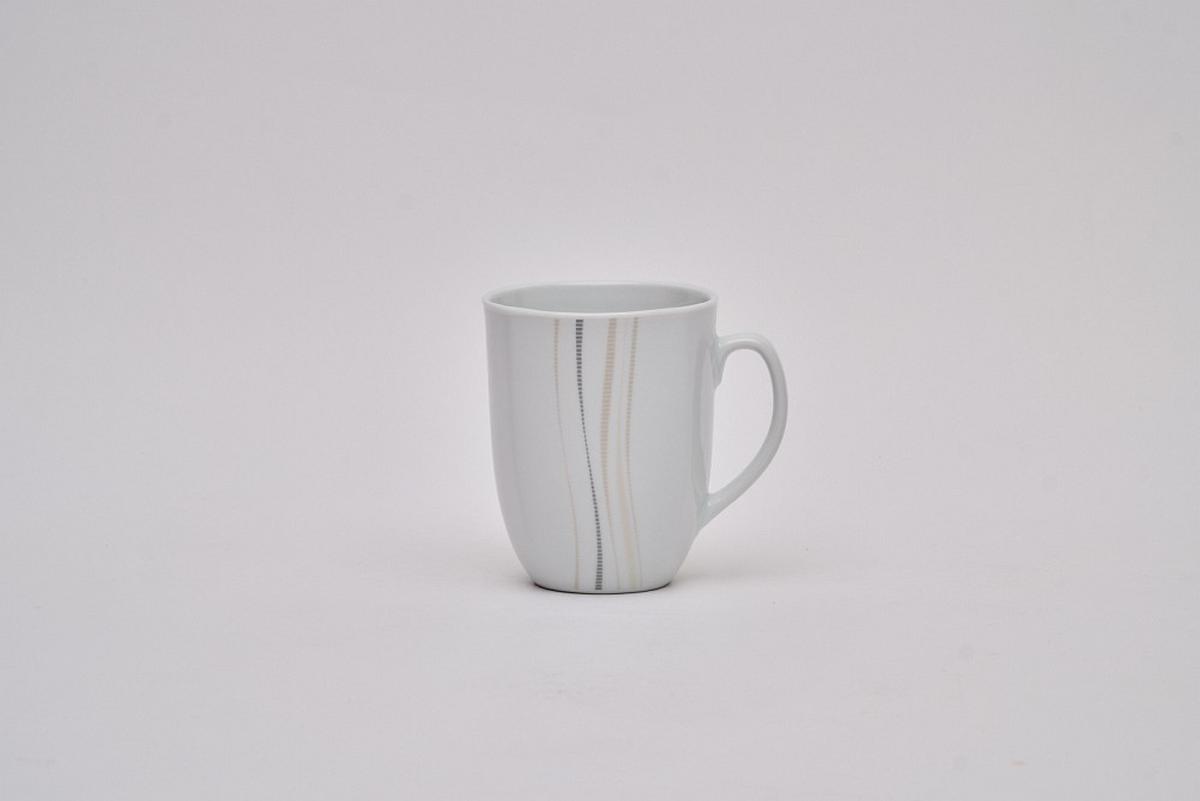 SERWIS OBIADOWO-ŚNIADANIOWY 12025 - beżowy/biały, Basics, ceramika - Novel