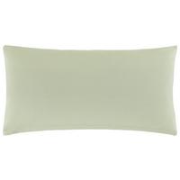 Kissenhüllen-Set Basic 2 Stk. Salbeigrün ca. 40x80cm - Salbeigrün, MODERN, Textil (40/80cm) - Modern Living