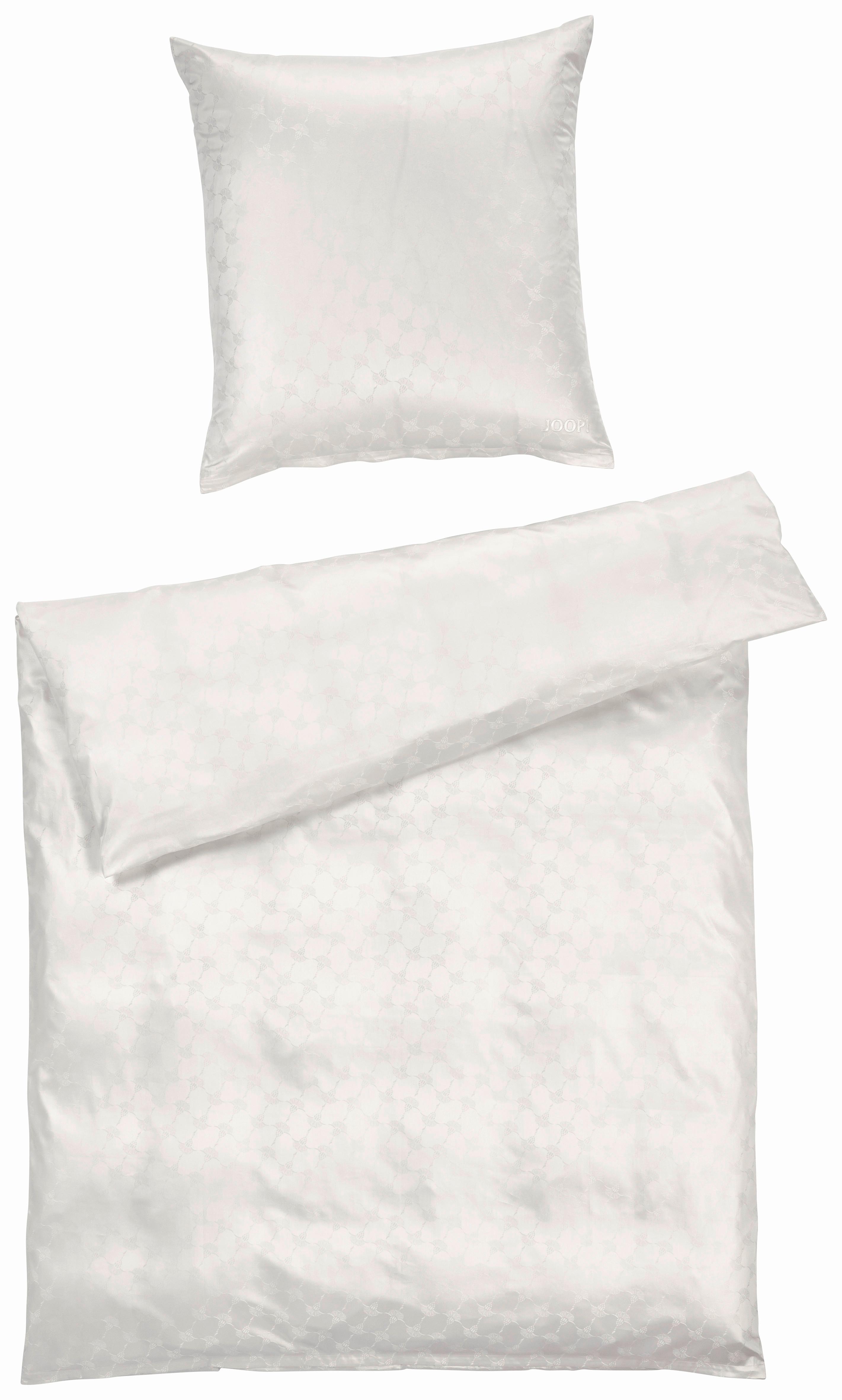 POŚCIEL JOOP! CORNFLOWER - biały, Basics, tkanina (155/220cm) - Joop!