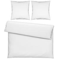 Bettwäsche Iris XXL Weiß ca. 200x200cm - Weiß, MODERN, Textil (200/200cm) - Modern Living