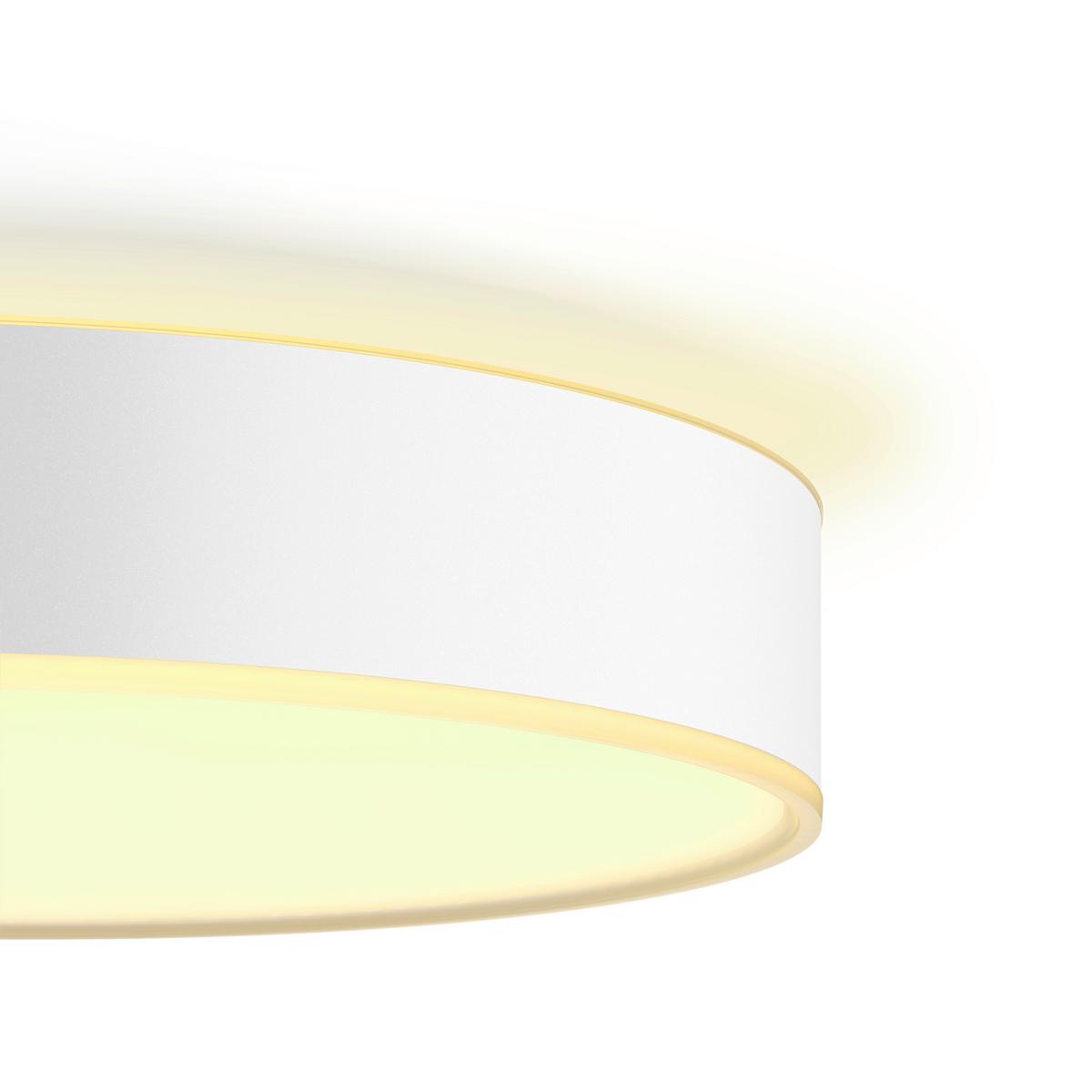 LAMPA SUFITOWA LED 4116031P6 HUE ENRAVE L - biały, Design, tworzywo sztuczne (42,5/8,4cm) - Philips HUE