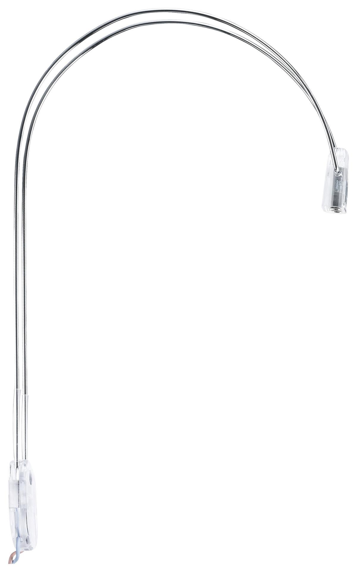 Spiegelleuchte Galeria LED II in Chromfarben max. 4 Watt - Chromfarben, Design, Metall (2,5/30/18cm) - Paulmann