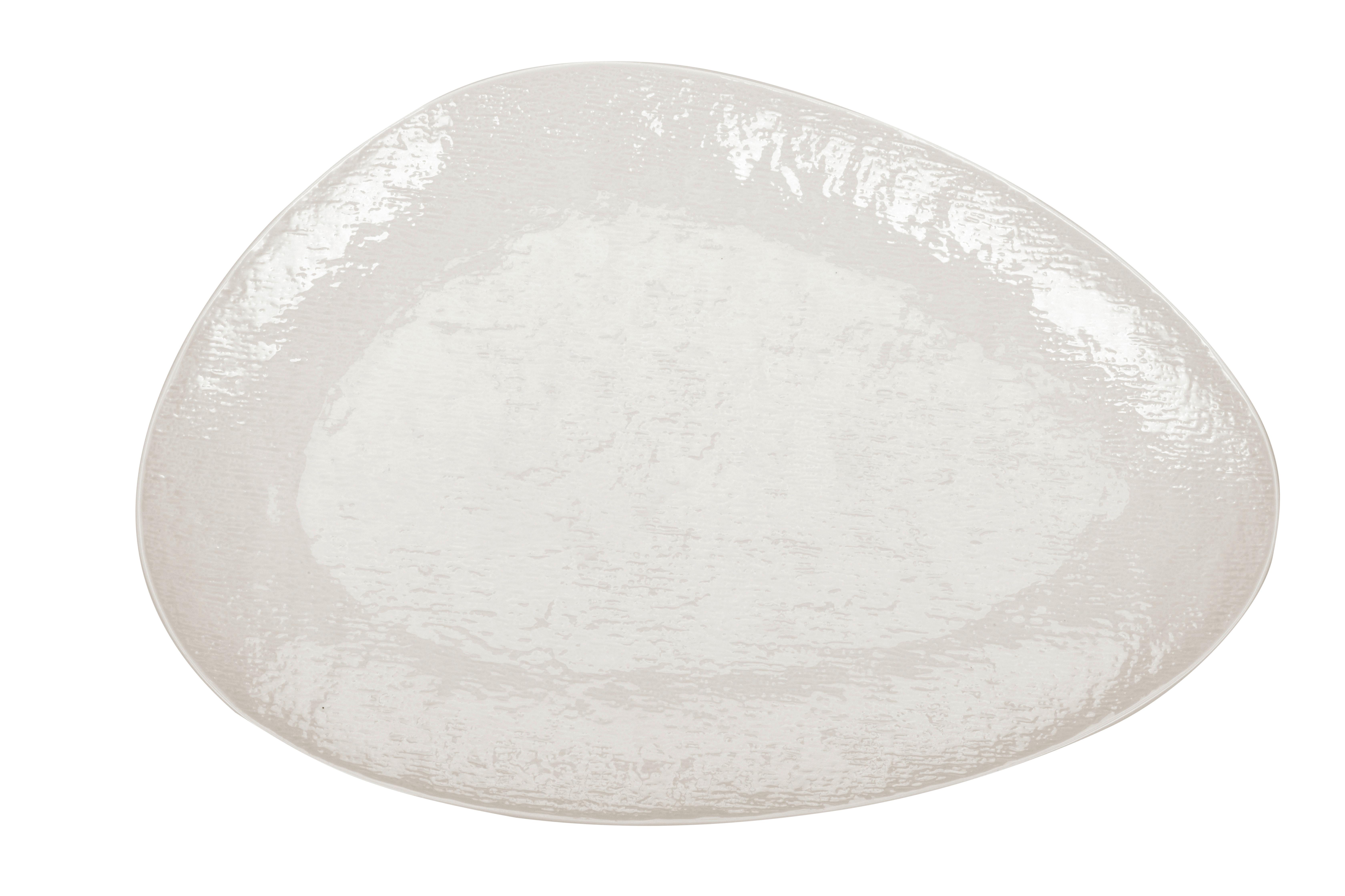 Gourmeteller Haruki in Weiss - Weiss, Modern, Keramik (39,1/26,3/3,4cm) - Mömax