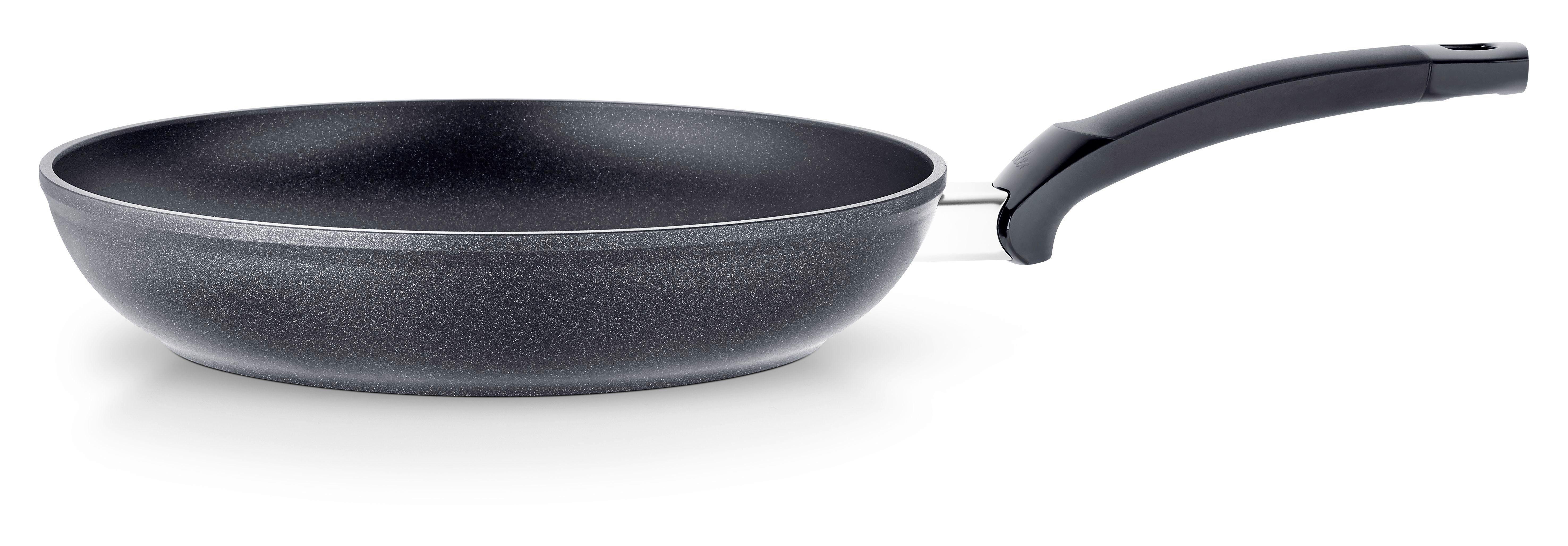 PATELNIA DO SMAŻENIA 157-121-28-100/0 FISSLER - czarny, Basics, metal (28cm) - Fissler