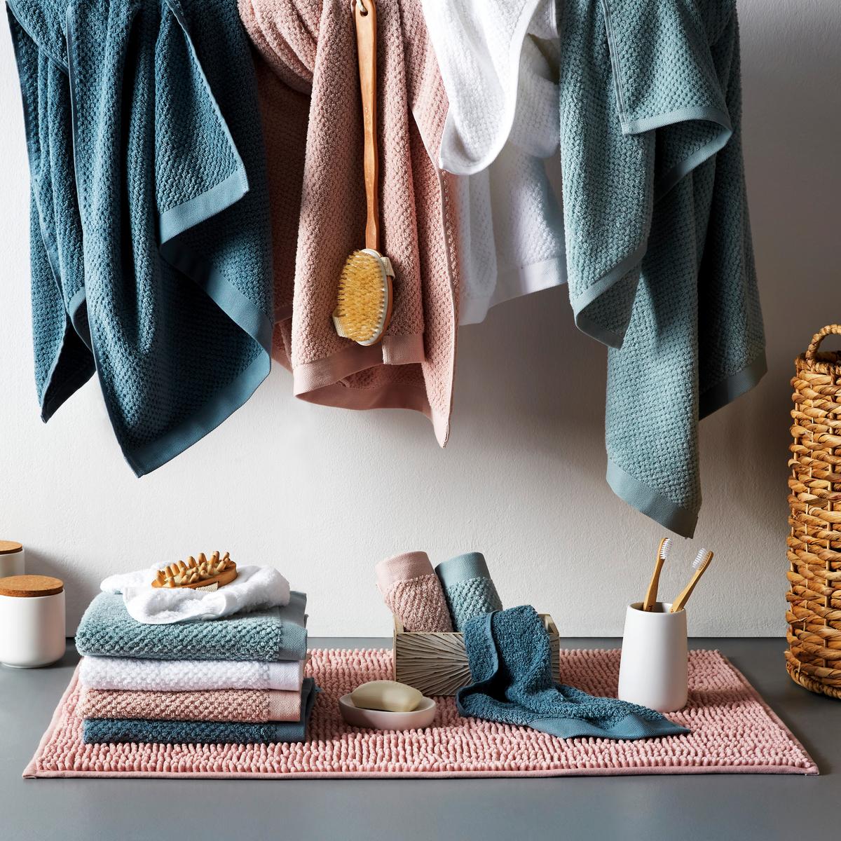 Kéztörlő Luise 50/100cm - kék, Konventionell, textil (50/100cm) - Modern Living