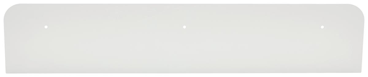 PÓŁKA ŚCIENNA WIKA - biały, Design, metal (60/12/12cm) - MID.YOU