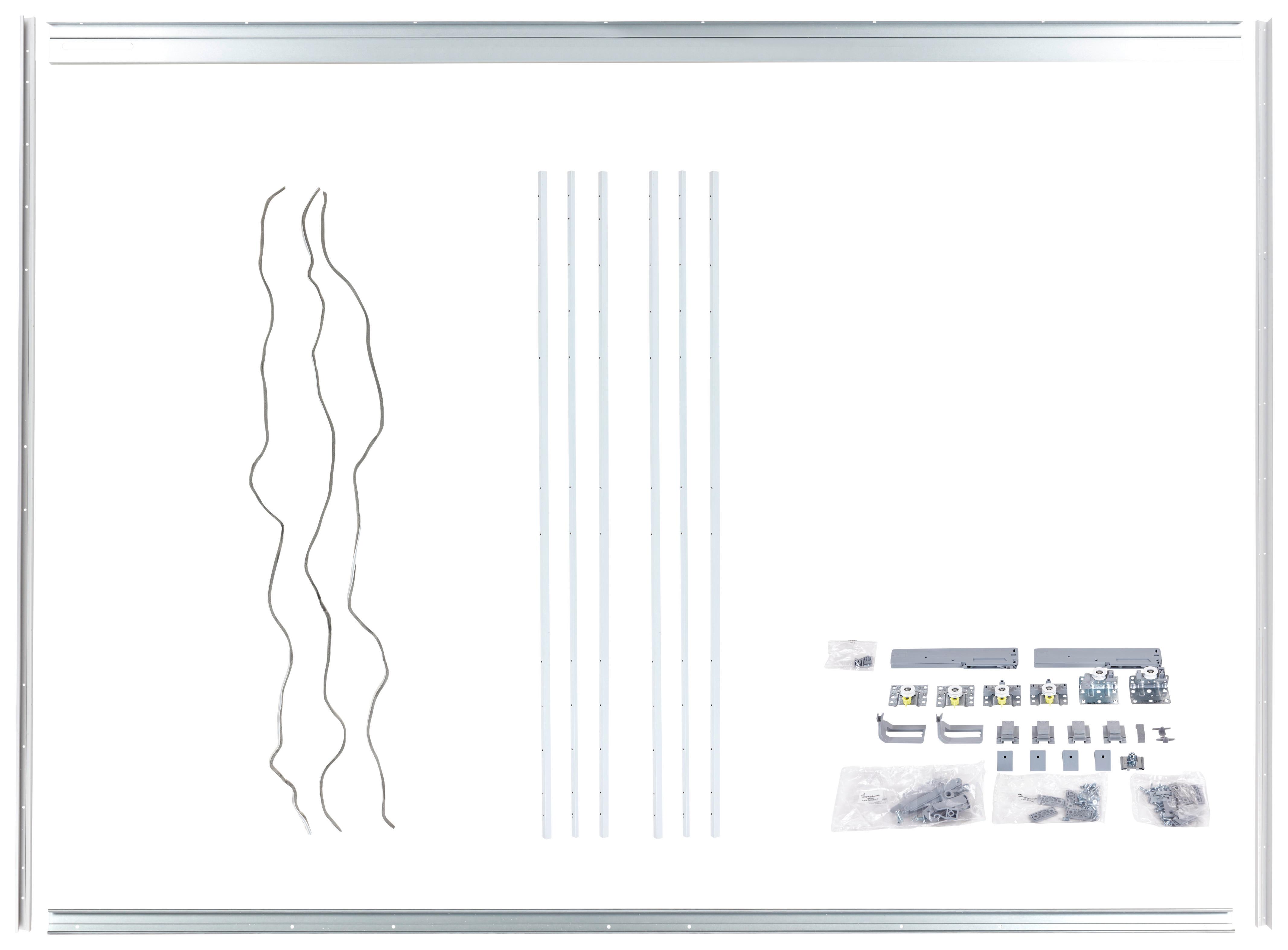 Montagepaket Unit in Alufarben - Alufarben, MODERN, Kunststoff/Metall - Based