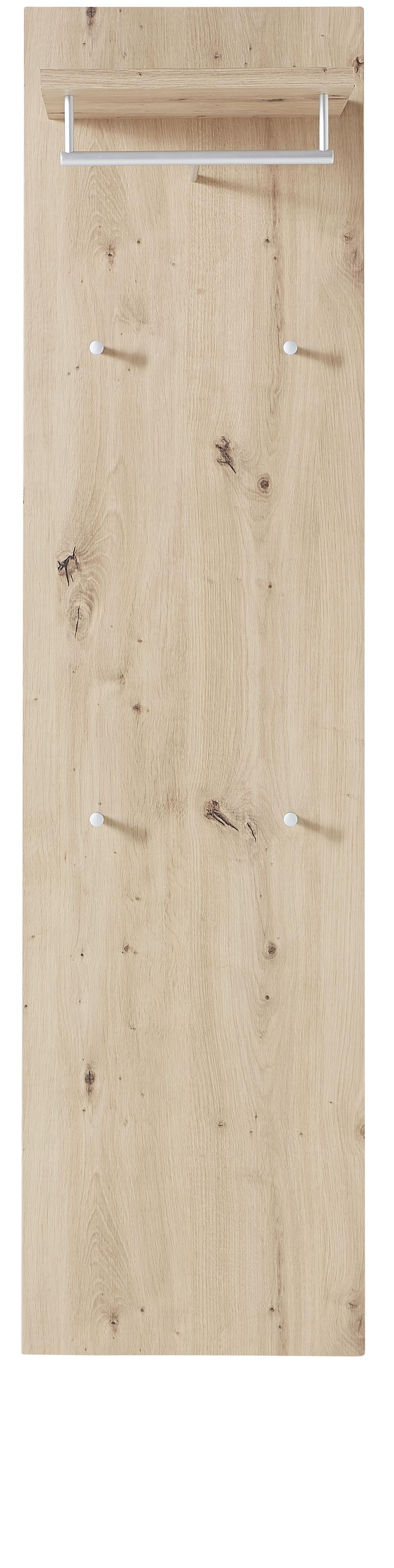 Garderobenpaneel in Eichefarben - Eichefarben, MODERN (40/151/30cm) - Mömax