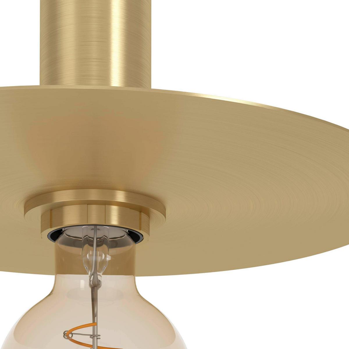 Stehleuchte 900735_escandell - Messingfarben, Design, Metall (27/25/156cm) - Eglo