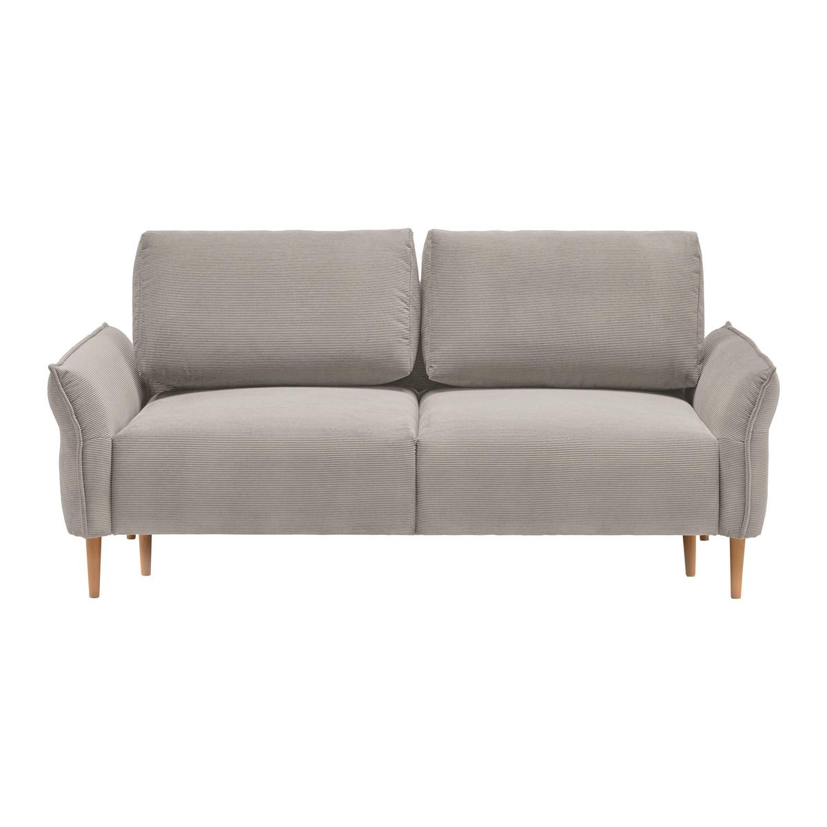 CANAPEA CU 3 LOCURI CUSTOM - taupe, Modern, textil (183/85/92cm) - Mömax
