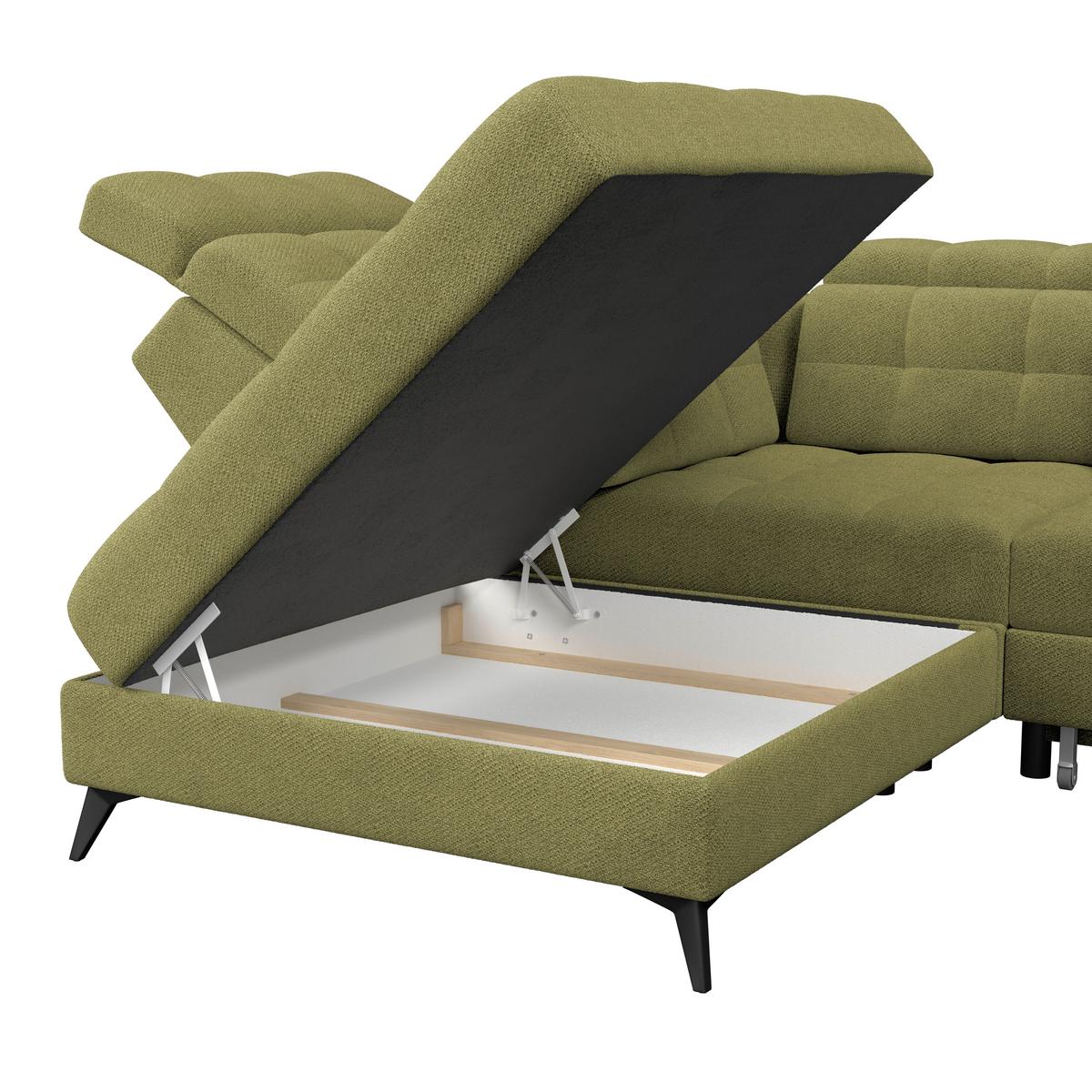 Coltar BARLETTA - verde, Romantik / Landhaus, textil (228/289cm) - Luca Bessoni