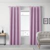 ÖSENVORHANG VELOURS - Flieder, KONVENTIONELL, Textil (140/245cm) - Mömax