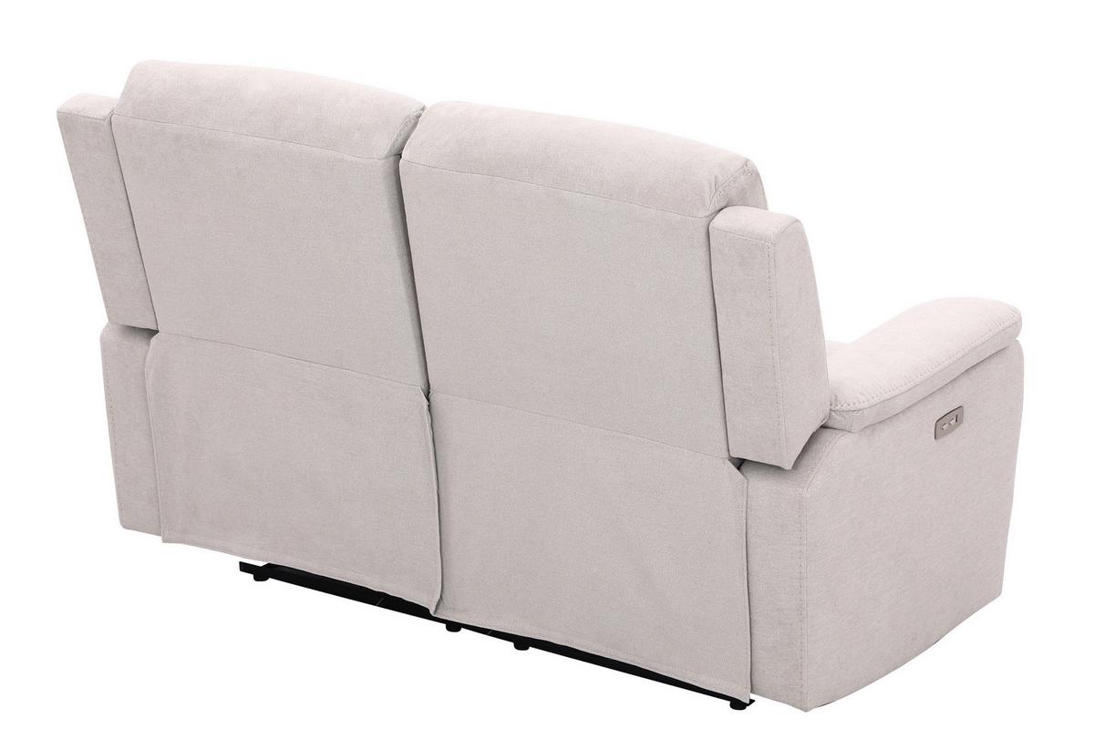 Dvosed Sa Relaks Funkcijama Manchester - bež/crna, Konvencionalno, tekstil/plastika (153/102/93cm) - Ondega