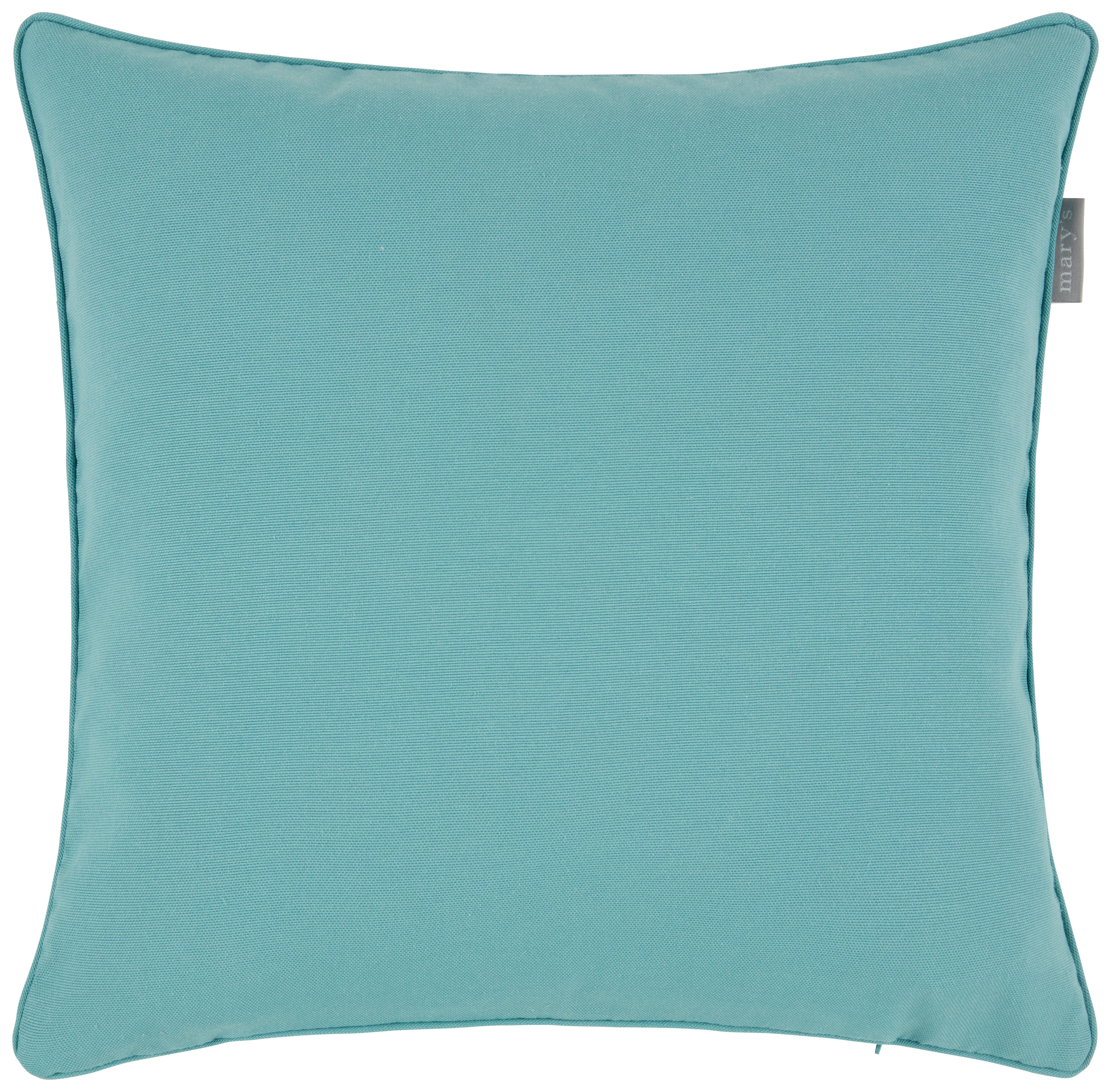 Kissenhülle Steffi Paspel in Blau ca. 40x40cm - Hellblau (40/40cm) - Mary's
