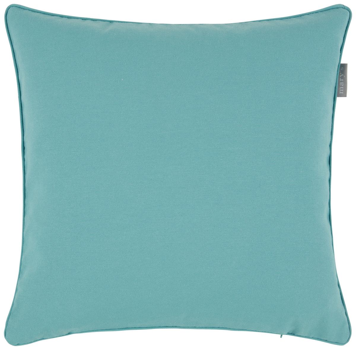 Kissenhülle Steffi Paspel in Blau ca. 40x40cm - Hellblau (40/40cm) - Mary's