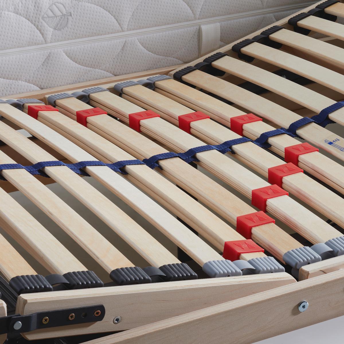 Elektrischer Lattenrost Rubin M ca. 140x200cm - Birkefarben, Holz (140/200cm) - Based