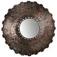 Wandspiegel Schwarz/Kupferfarben 100x100cm - Schwarz/Kupferfarben, LIFESTYLE, Glas/Metall (100/100/15cm) - Modern Living Wandspiegel Schwarz/Kupferfarben 100x100cm - Schwarz/Kupferfarben, LIFESTYLE, Glas/Metall (100/100/15cm) - Modern Living