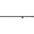 Vorhangstangenset Rillcube Schwarz - Schwarz, Metall (120-210l) - Mömax modern living Vorhangstangenset Rillcube Schwarz - Schwarz, Metall (120-210l) - Mömax modern living