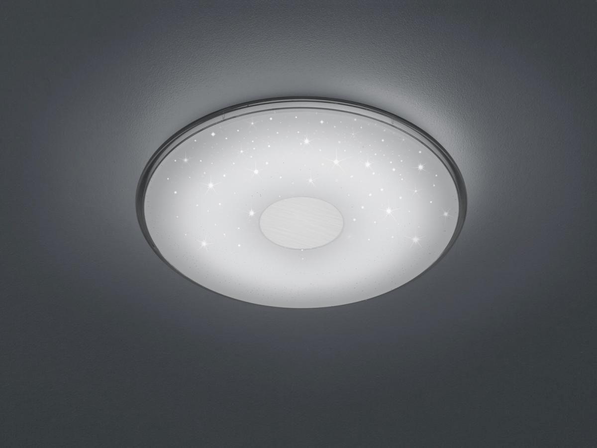 LED-Deckenleuchte Weiß max. 30 Watt - Weiß, Basics, Kunststoff (42,5/6cm) - Trio Leuchten
