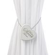 Privez Za Zaveso Sweet Home - sivo rjava/bela, Romantika, les (8cm) - Mömax modern living Privez Za Zaveso Sweet Home - sivo rjava/bela, Romantika, les (8cm) - Mömax modern living