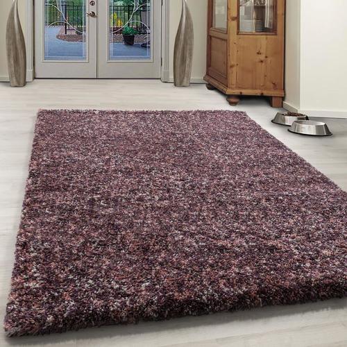 Shaggy Enjoy Pink ca. 80x250cm - Pink, KONVENTIONELL, Textil (80/250cm) - Novel