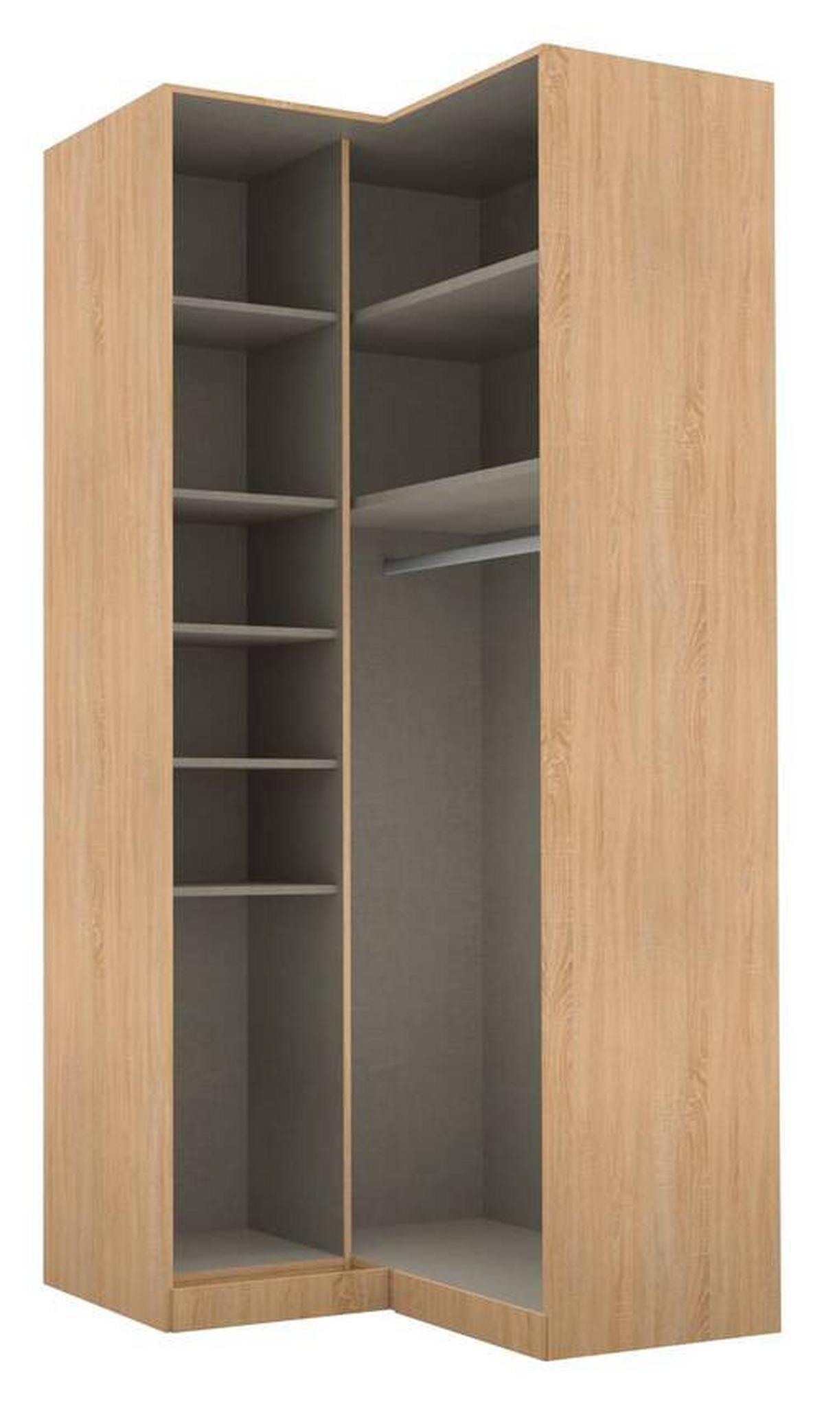 DULAP PE COLT ALABAMA - stejar Sonoma, Modern, material pe bază de lemn (100/229/102cm) - Modern Living