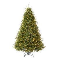Weihnachtsbaum Evergreen Richmond Grün H: ca. 228cm - Waldgrün, Basics, Kunststoff (142/228cm)