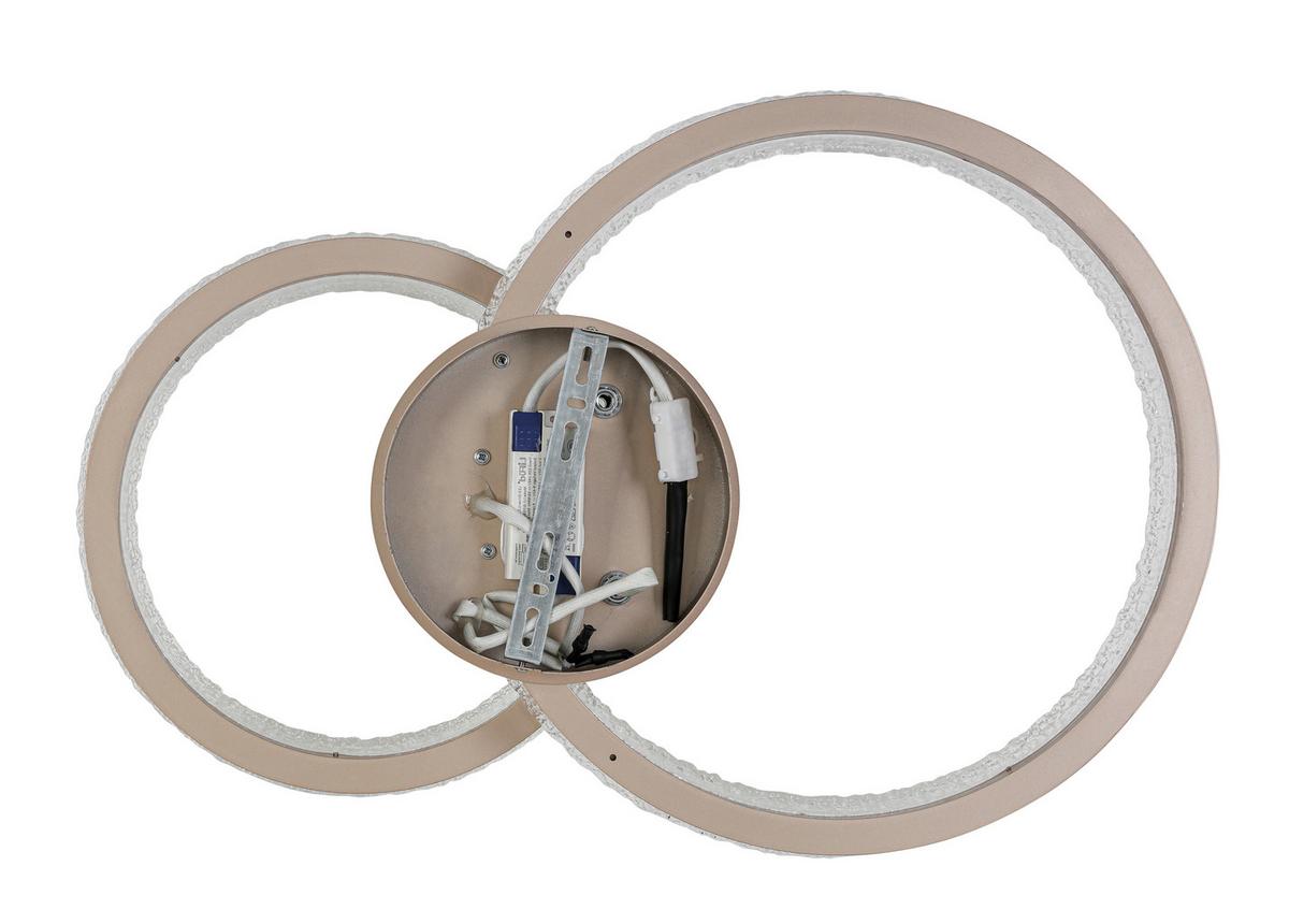 LED-Deckenleuchte Martin Cappuccino max. 30 Watt - Cappuccino, MODERN, Kunststoff/Metall (41,5/62/14,5cm) - Mömax