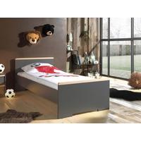 BETT London 90x200 cm Anthrazit - Anthrazit, MODERN, Holzwerkstoff (90/200cm) - Vipack