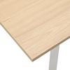 MATBORD VELASCA - stålfärgad/ekfärgad, Design, metall/trämaterial (160/76/90cm) - Mömax
