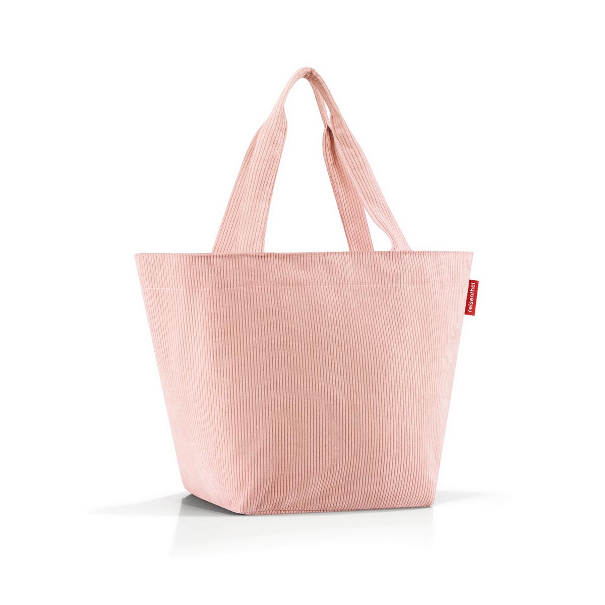 TORBA SHOPPER ZS3099 - brudny róż, Basics, tkanina (51/30,5/26cm) - Reisenthel