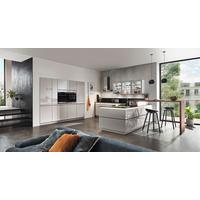 Einbauküche Nova Lux Grau - Grau, MODERN, Holzwerkstoff - Nobilia
