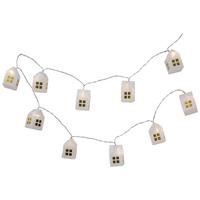 LED-Dekoleuchte Häuschen Weiß max. 0,6 Watt - (165cm) - Mömax