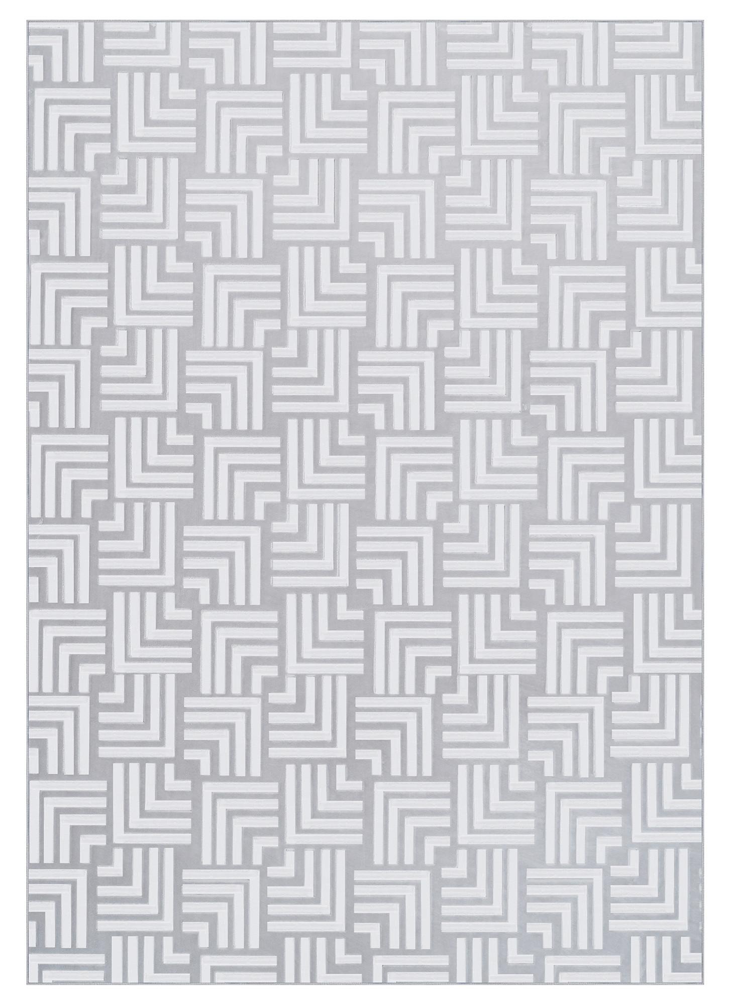 Läufer Calma 325 Silber 80 X 150 Cm - Beige, Basics, Textil (80/150cm) - Kayoom