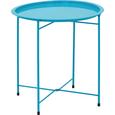 Beistelltisch Fani in Blau - Blau, MODERN, Metall (46/51cm) - MÖMAX modern living