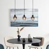 HÄNGLAMPA ESTELLE - svart, metall/glas (64/12/120cm) - Mömax