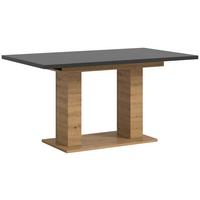 Ausziehtisch Marlon ca. 150-190 cm Eiche/Grau - Eiche Artisan/Grau, KONVENTIONELL, Holzwerkstoff (150-190/90/76cm)