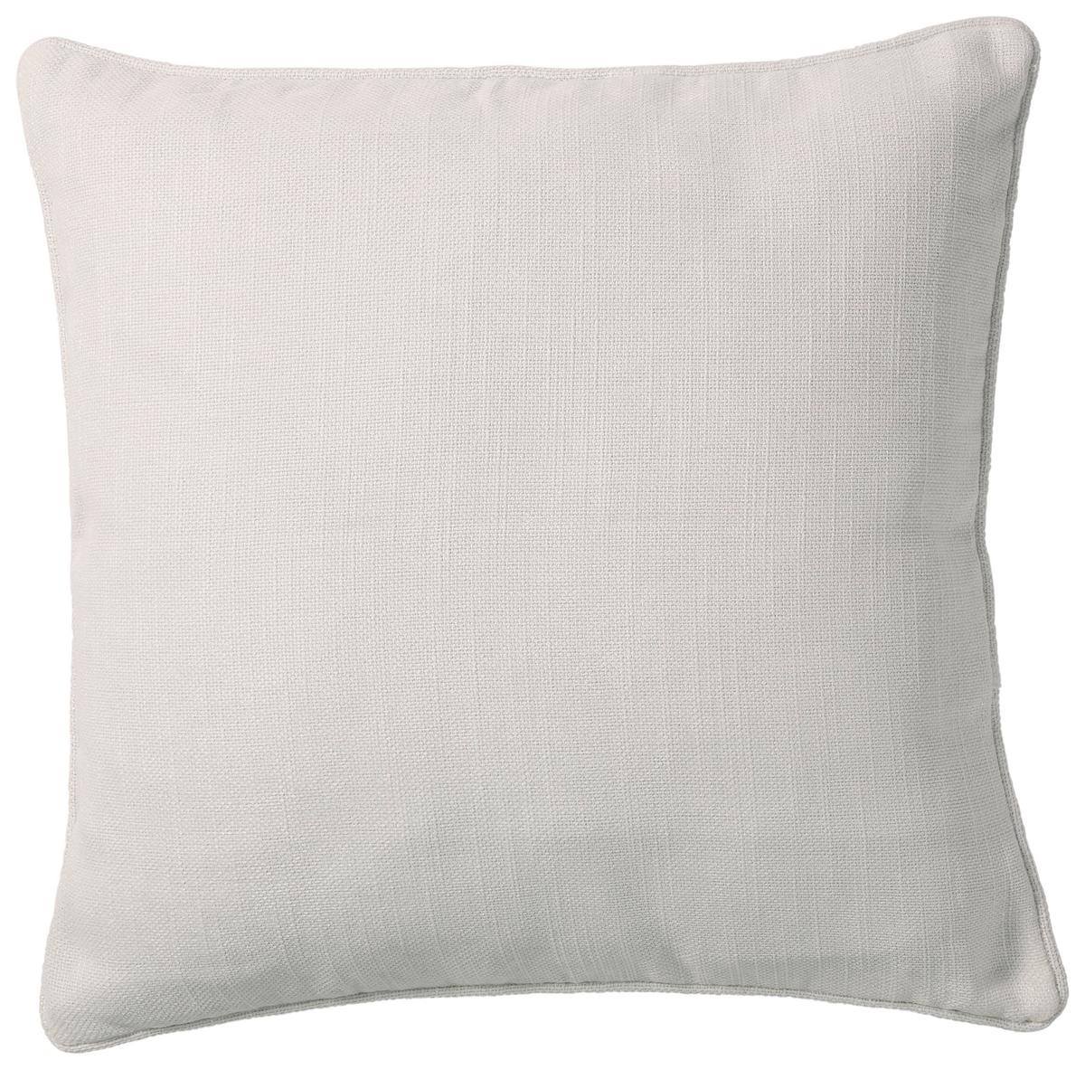 Kissenhülle Mary in Weiss ca. 48x48cm - Weiss, Modern, Textil (48/48cm) - Mary's