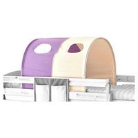 Tunnelset "Tunnelset", lila/beige - Beige/Lila, KONVENTIONELL, Textil/Metall (100/73/87cm) - MID.YOU