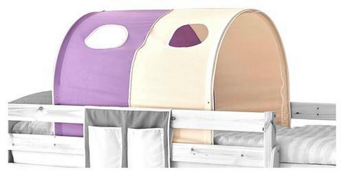 Tunnelset "Tunnelset", lila/beige - Beige/Lila, KONVENTIONELL, Textil/Metall (100/73/87cm) - MID.YOU