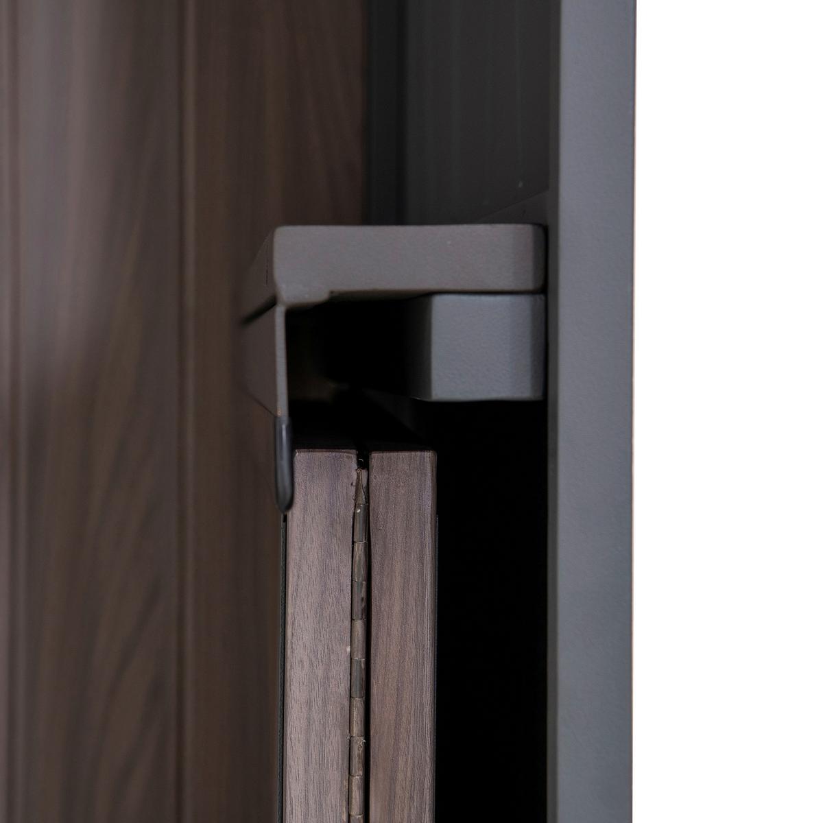 Gartenhaus Mambo Anthrazit/Dunkelbraun - Anthrazit/Dunkelbraun, Basics, Metall (220/226/94cm) - Modante