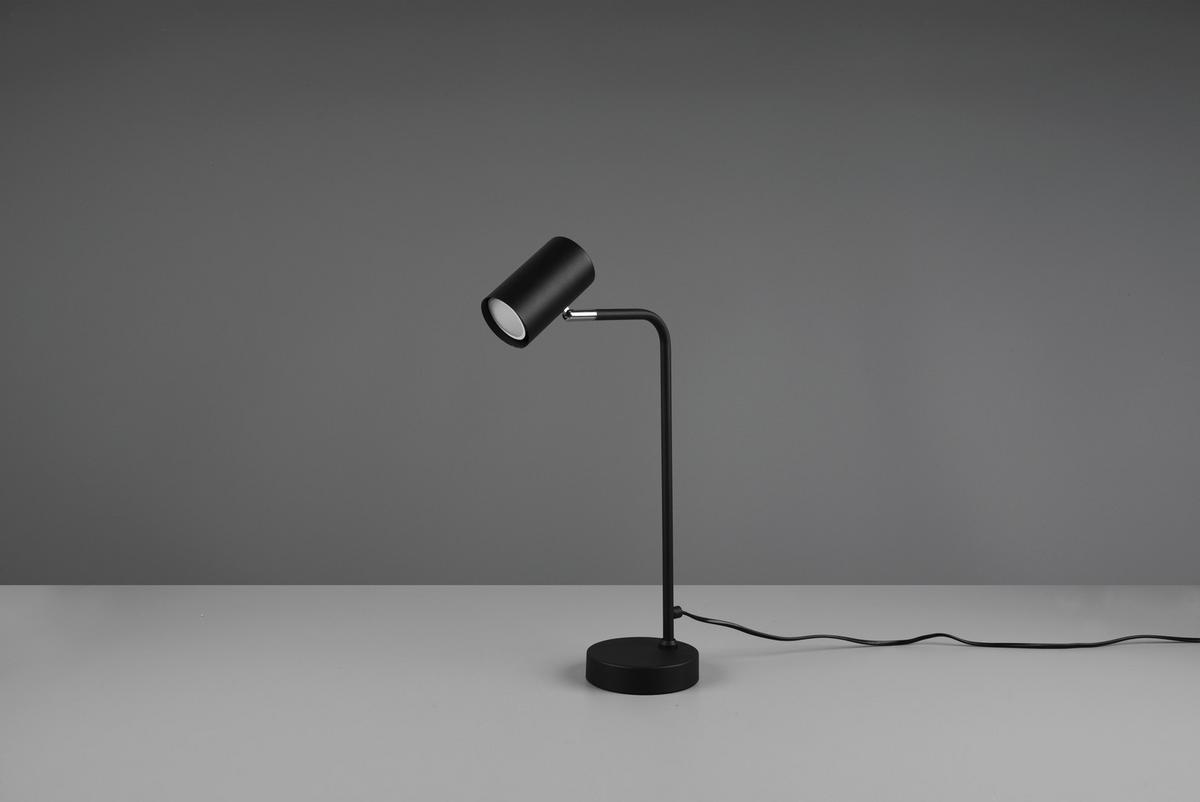 Tischleuchte Marley in Schwarz max. 5 Watt - Schwarz, Basics, Metall (45/12/25cm) - Trio Leuchten
