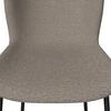 STOL NOEMIE - brun/svart, Modern, metall/trä (49/81/54cm) - Bessagi Home