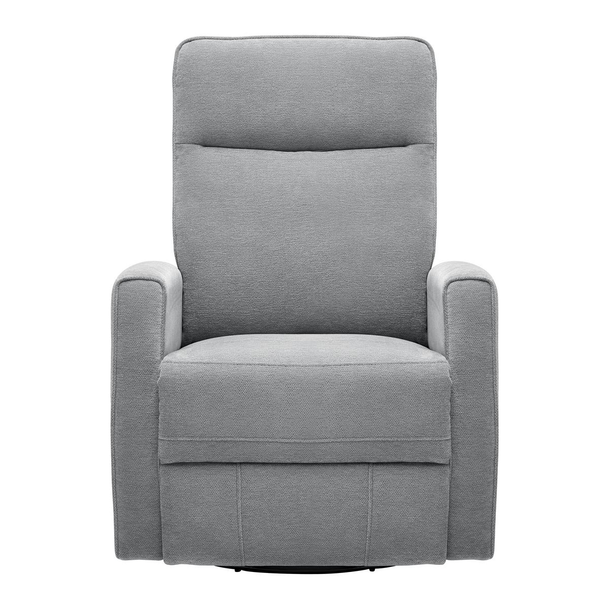 Relaxsessel Melinda Grau - Schwarz/Grau, KONVENTIONELL, Holz/Kunststoff (76/103/96cm) - Mömax