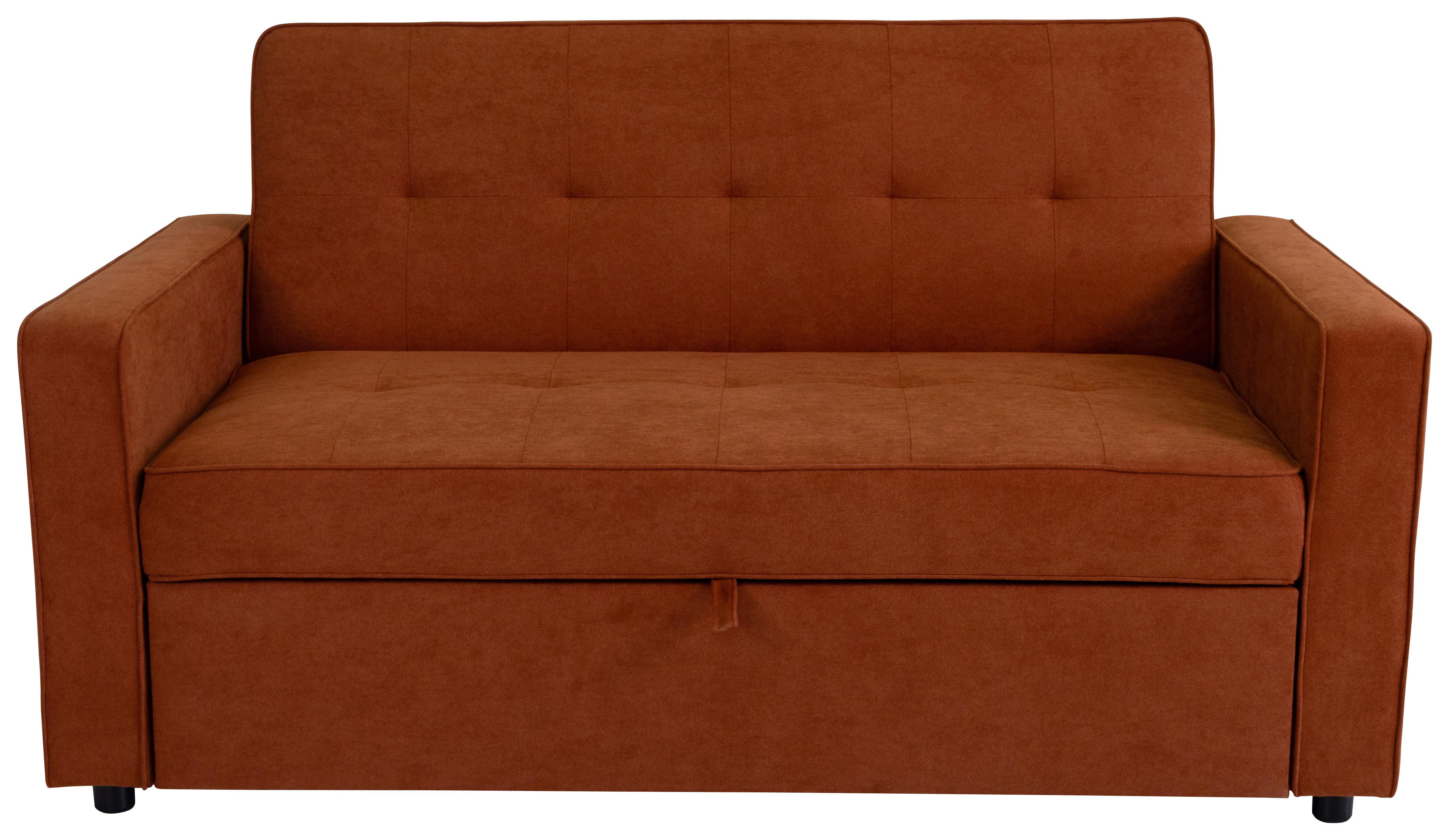 Sofa Na Razvlačenje Haze - terakota, Trend, tekstil (162/90/89cm) - Modern Living