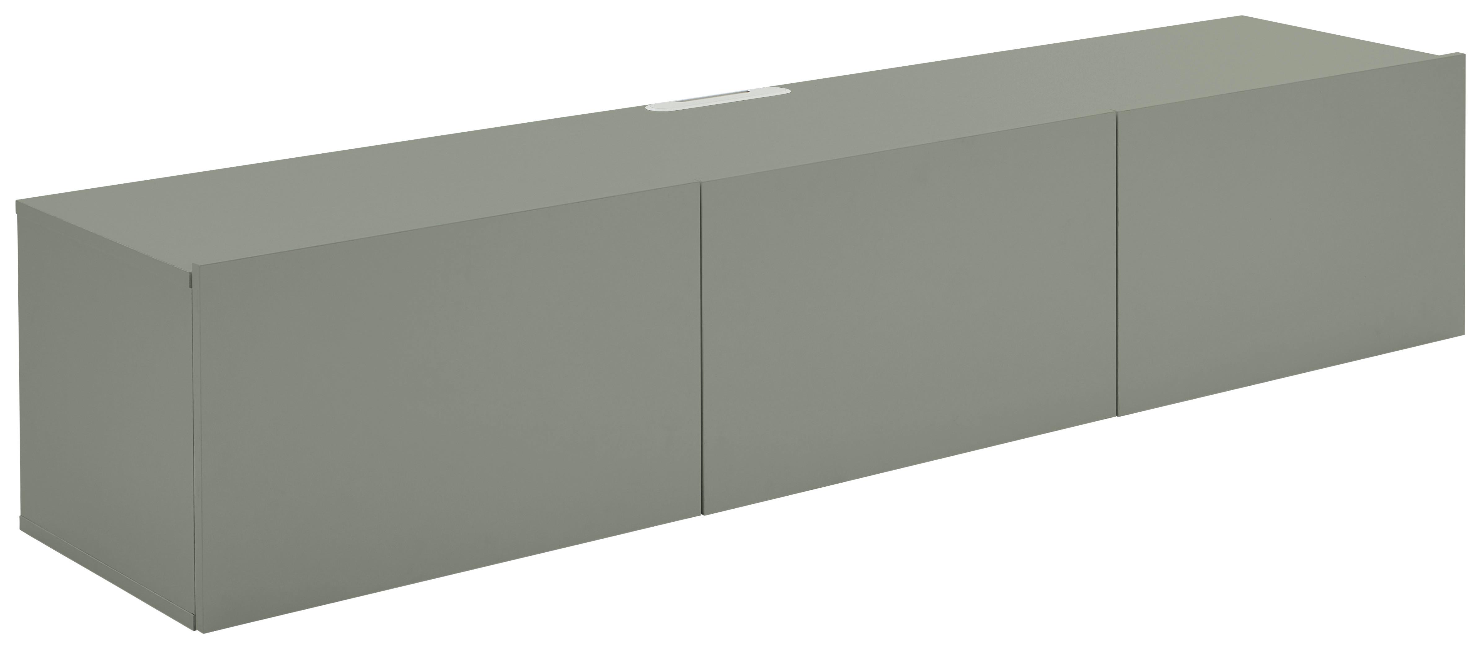 KOMODA NISKA NEWNIQ - zielony, Design, materiał drewnopochodny (180/36,7/42cm) - Hom`in