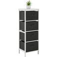 Komoda Nevio - naravna/bela, Moderno, tekstil/les (37/103/30cm) - Mömax modern living Komoda Nevio - naravna/bela, Moderno, tekstil/les (37/103/30cm) - Mömax modern living