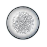 Led Mennyezeti Lámpa 1011/plm Brill - krómszínű/átlátszó, Design, üveg/fém (40/40/13cm)