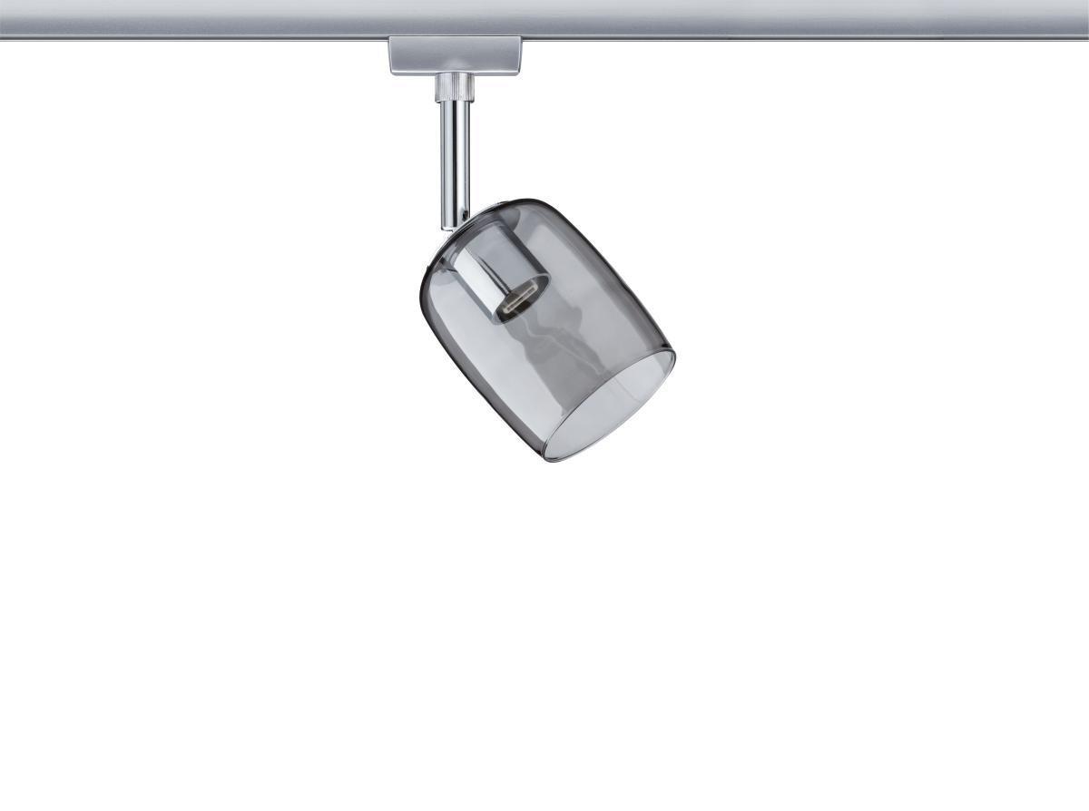Schienensystem-Strahler Spot Blossom max. 10 Watt - Chromfarben, Design, Glas/Metall (7,4/12,8/11,5cm) - Paulmann
